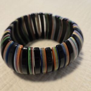 Multicolor Striped Bracelet